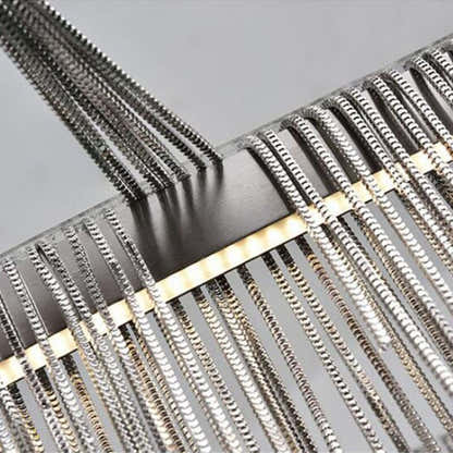 Teresa 47" Cadena Metal Tassel Dining Room Light