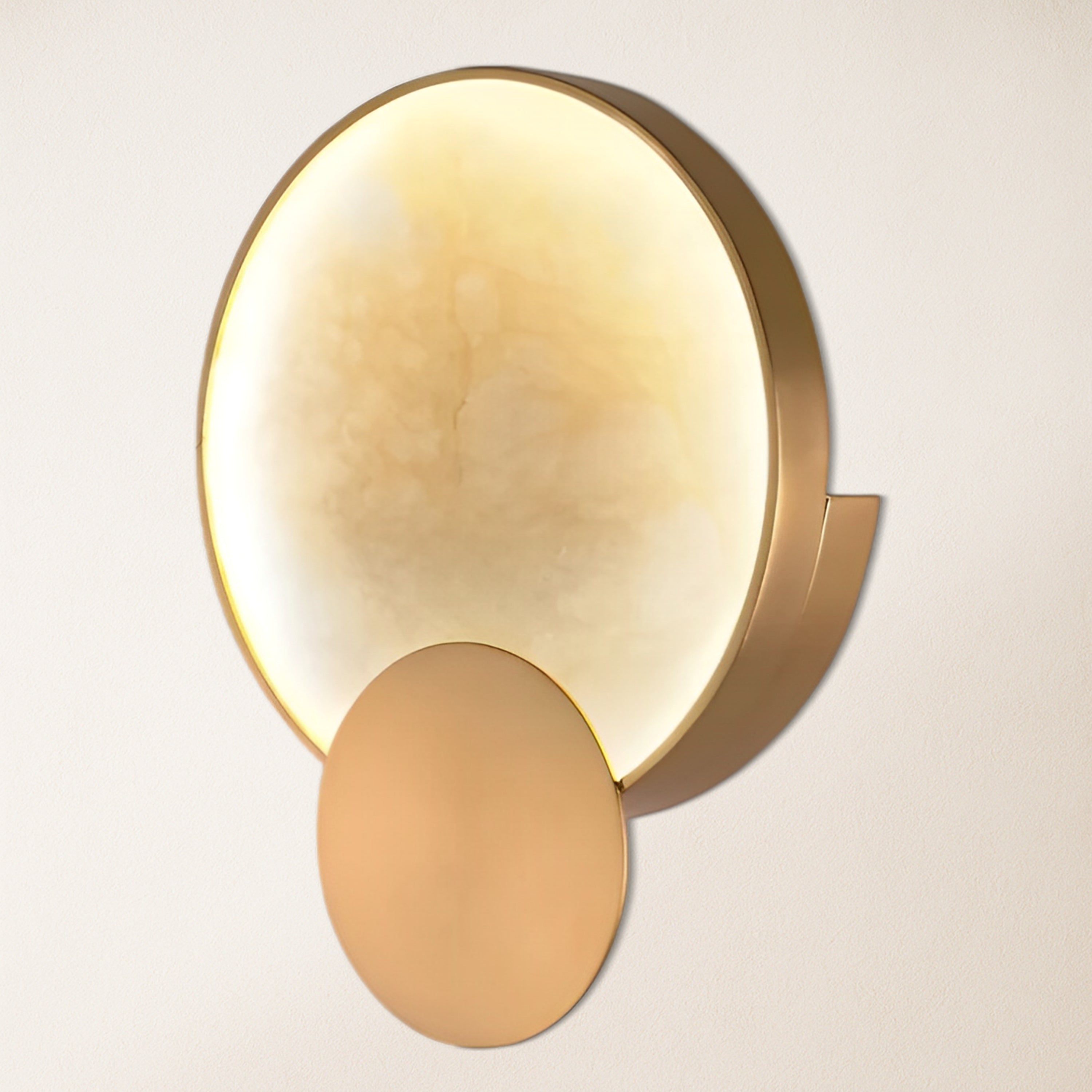Mintreux Terre Sve Alabaster Wandleuchte 8''D