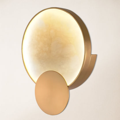 Mintreux Terre Sve Alabaster Wandleuchte 8''D