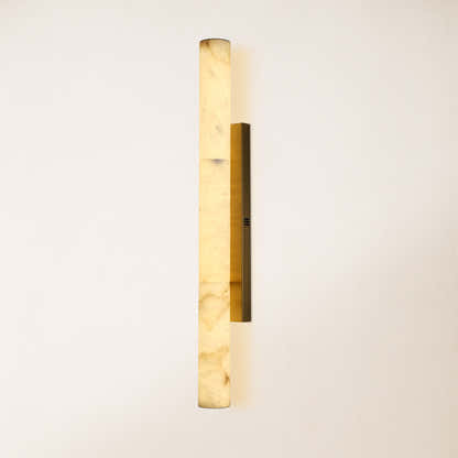 Sylvia Palladian Alabaster Wall Sconce 36"H