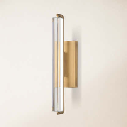 Clara Glow Crystal Single Wall Sconce 19"