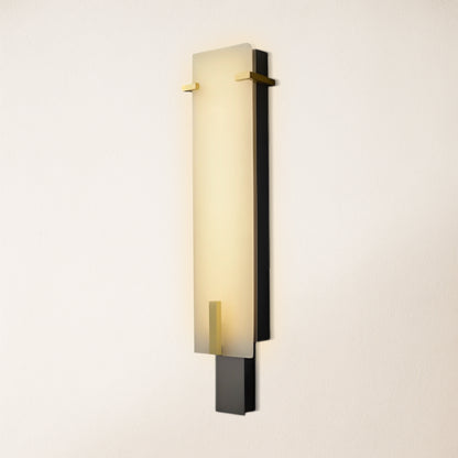 Janina Stable Alabaster Personality Wandleuchte 25,9"H