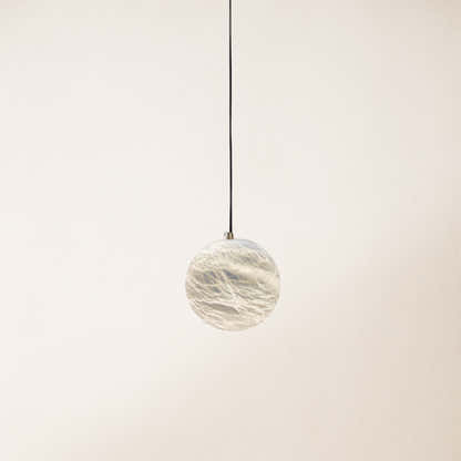 Nami Alabaster Global Ball Pendant Light 6"D