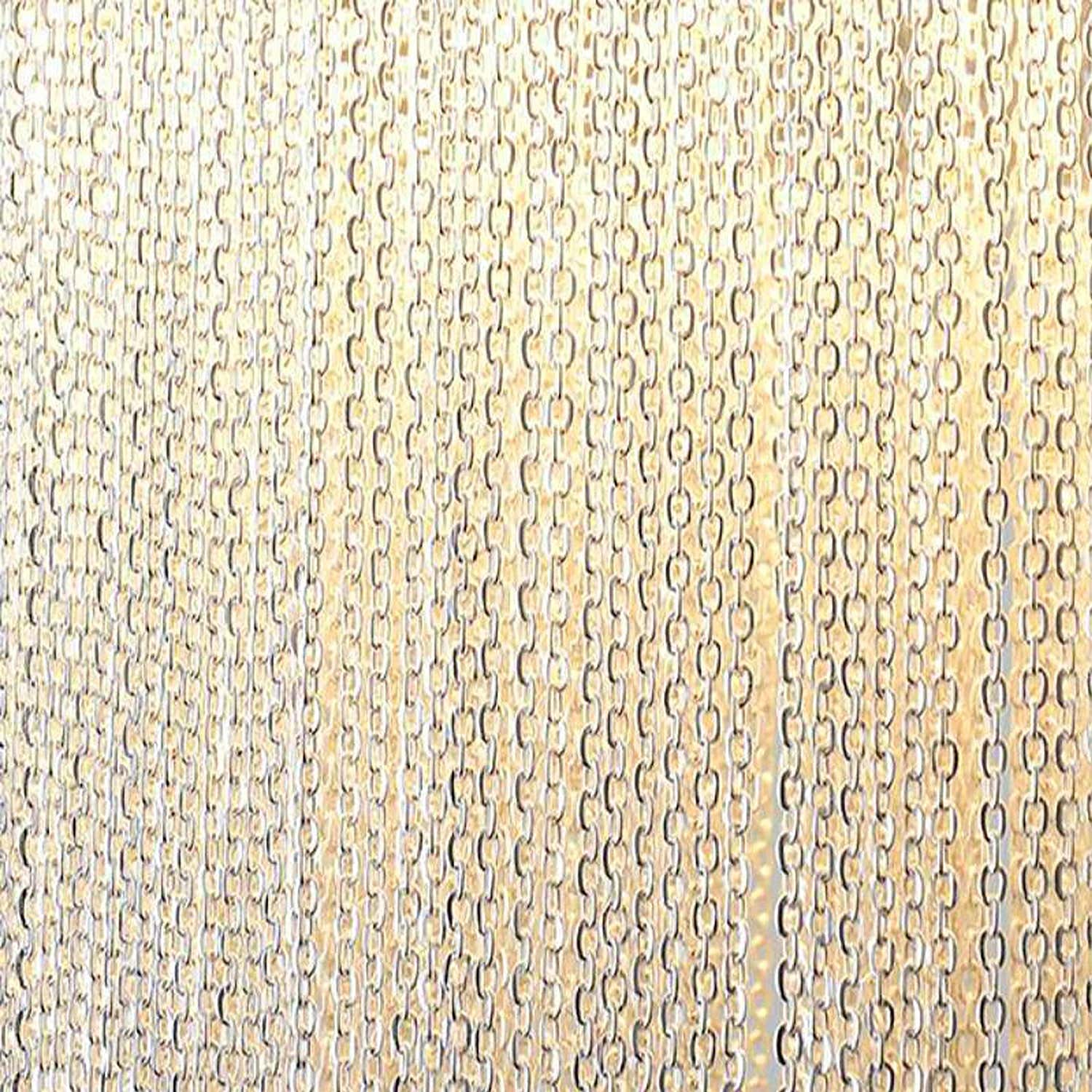 Teresa Cadena Chain Tassel Pendant Light Fixture 8"W