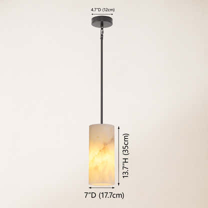 Arlo Alabaster Pendant Lights 7"D