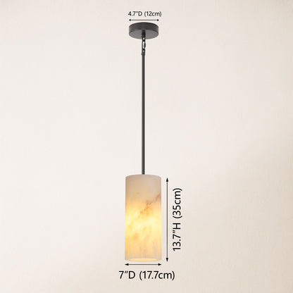 Arlo Alabaster Pendant Lights 7"D