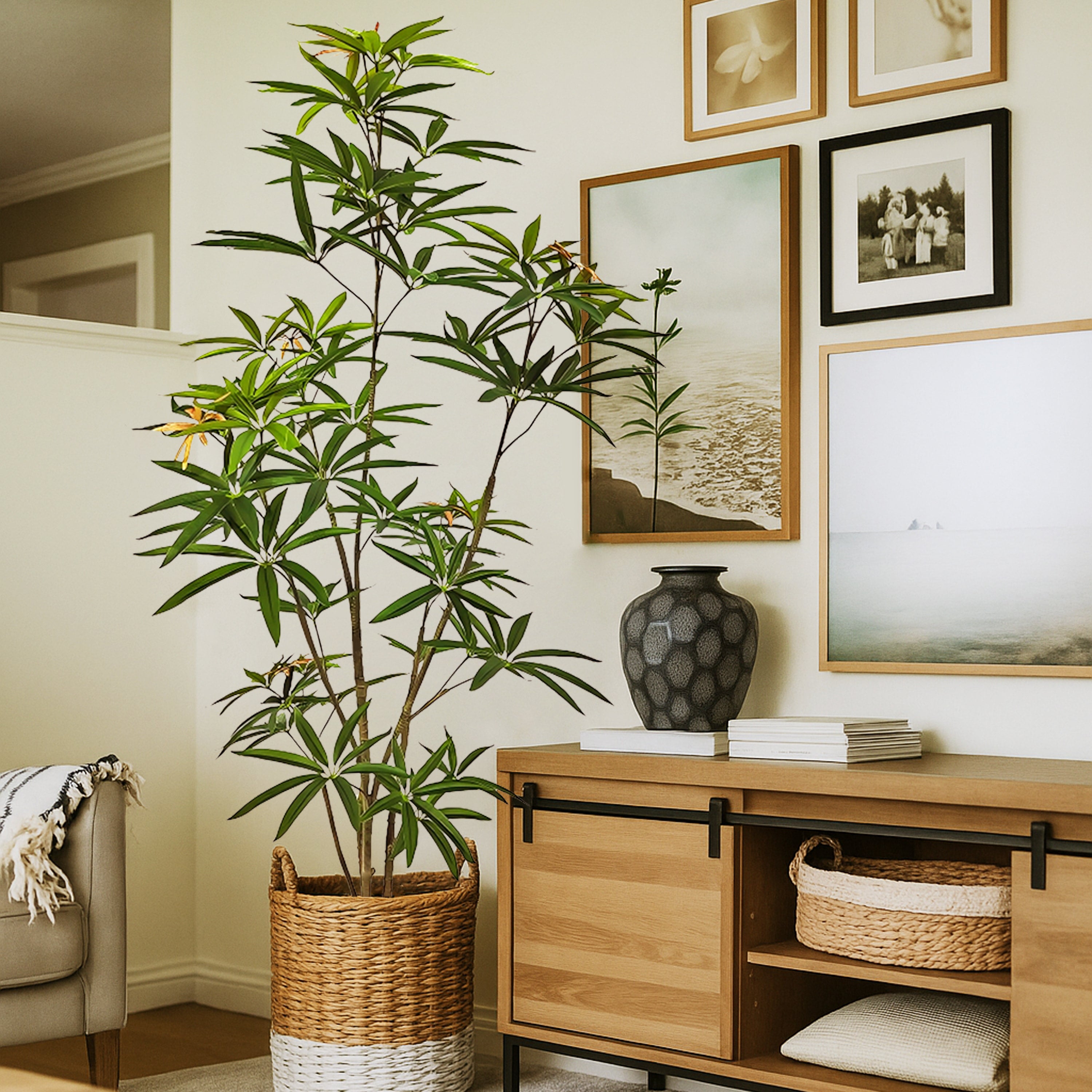 Künstlicher australischer Regenschirmbaum, 180 cm hoch