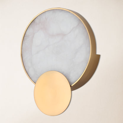 Mintreux Terre Sve Alabaster Wandleuchte 8''D