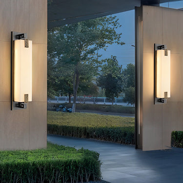 Outdoor Wasserdichte LED Kupfer Retro Außenwandleuchten Wandlampen Beleuchtung