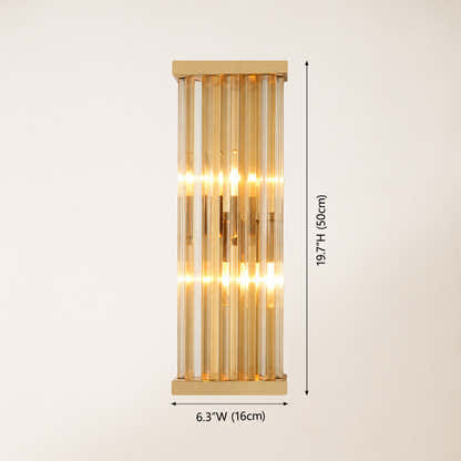 Aethon Crystal Linear Wall Sconce