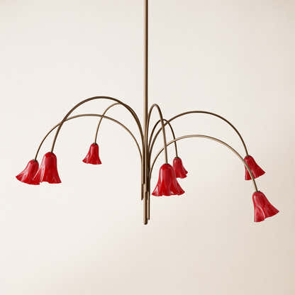 Florea Glass Art Chandelier