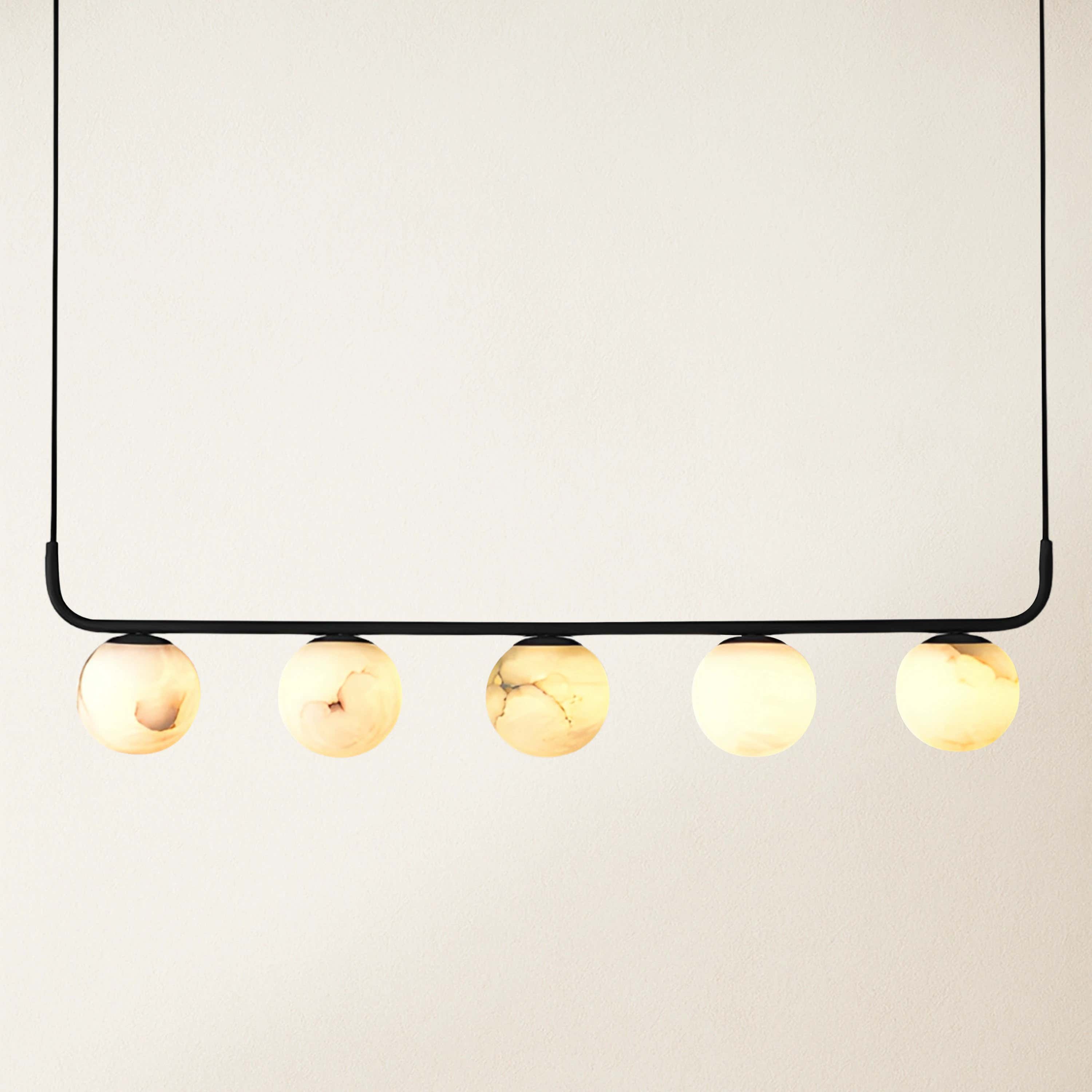 Betrica Alabaster Linear Chandelier