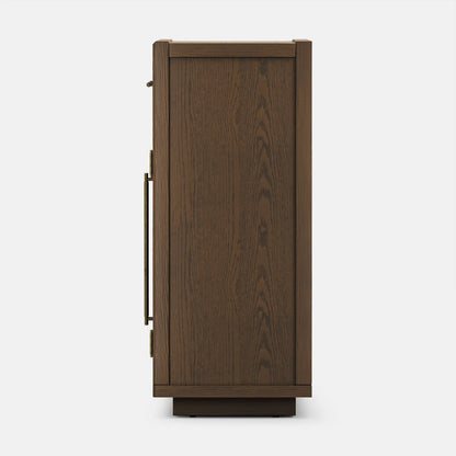 Alvar gewölbtes 64" Sideboard aus Eiche mit Schubladen (2er-Set)