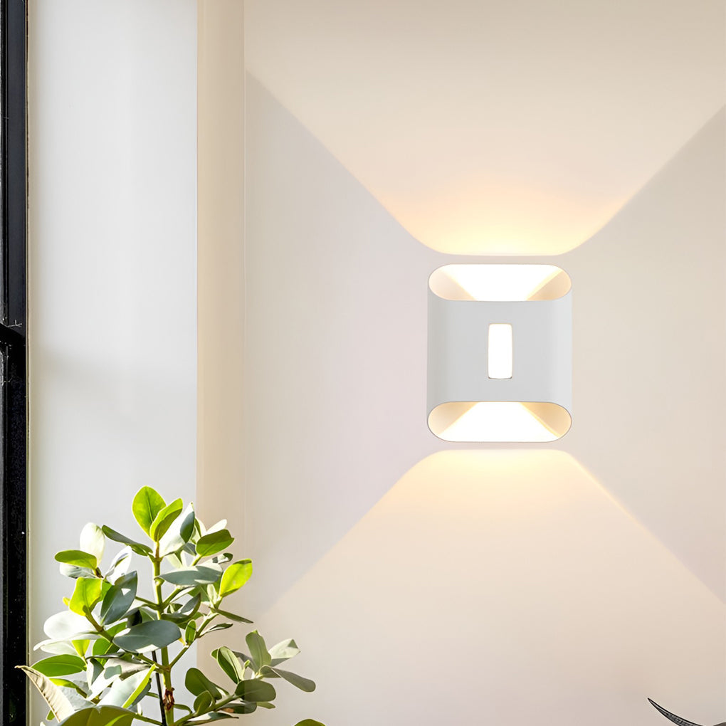 Wasserdichte LED Up und Down Lichter Moderne Wand Lampe Wand Leuchte Beleuchtung