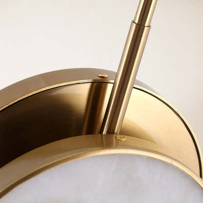 Mintreux Moonshade Alabaster-Anhänger, 20,3 cm Durchmesser