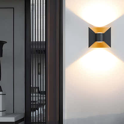 Sentinelume Square Outdoor Up Down Wall Light
