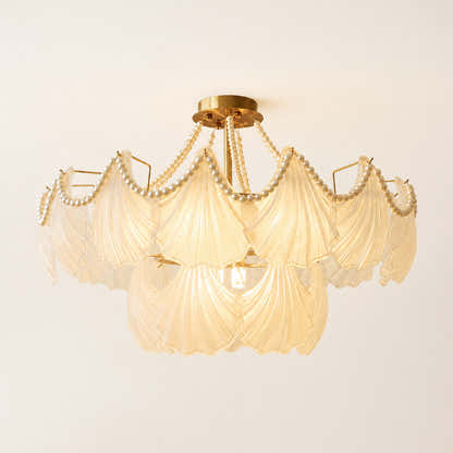 Marivelle Glass Shell Pendant