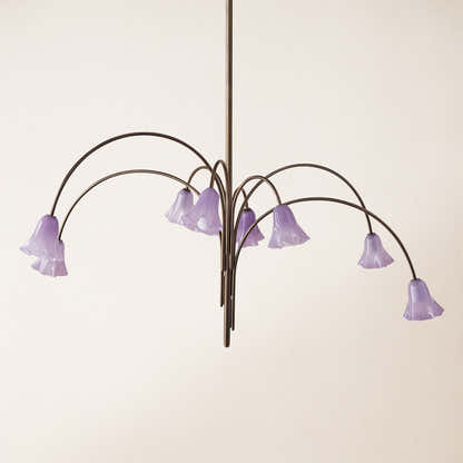 Florea Glass Art Chandelier
