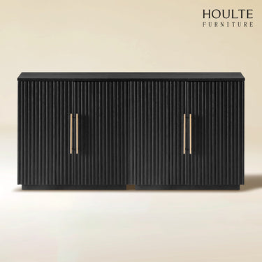 Holt 63″ Medienkonsole aus Eiche (2er-Set) 