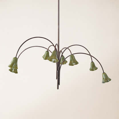 Florea Glass Art Chandelier