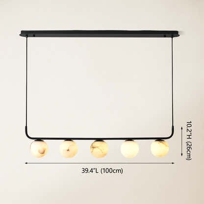 Betrica Alabaster Linear Chandelier