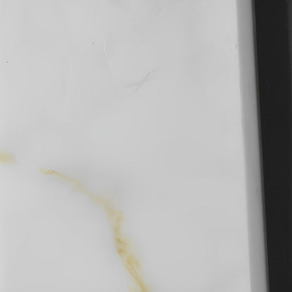 Rechteckige wasserdichte schwarze moderne Außenwandleuchten aus Metall