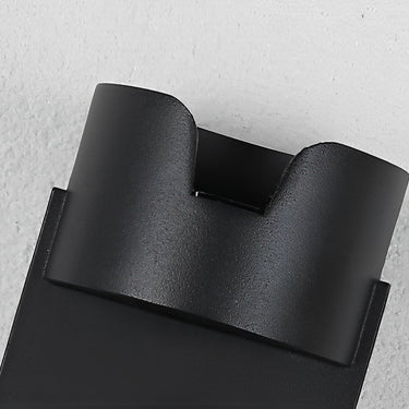 Wasserdichtes Up- und Down-Licht LED Schwarz Moderne Wandfluter Licht Wandleuchte