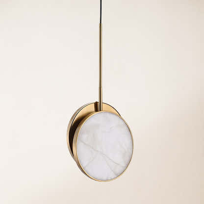 Mintreux Moonshade Alabaster-Anhänger, 20,3 cm Durchmesser