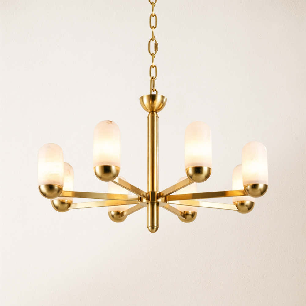 Noctra Alabaster Chandelier