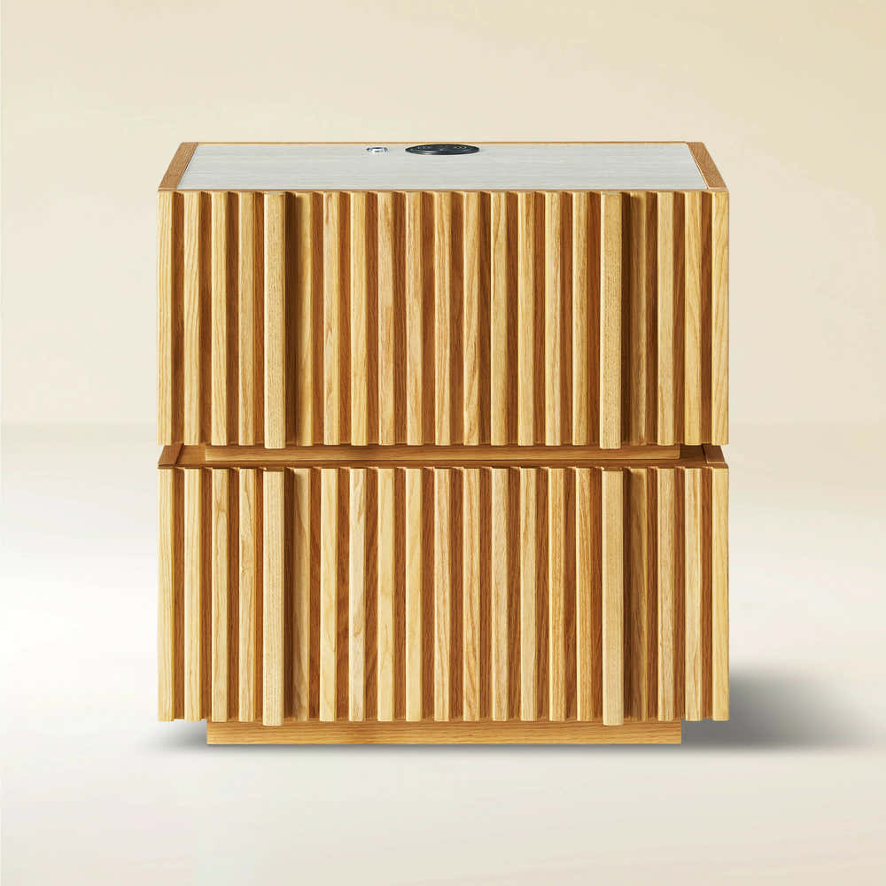 Isla Eichen-Nachttisch 19,7" B