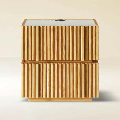 Isla Oak Sintered Stone Nightstand 20" W