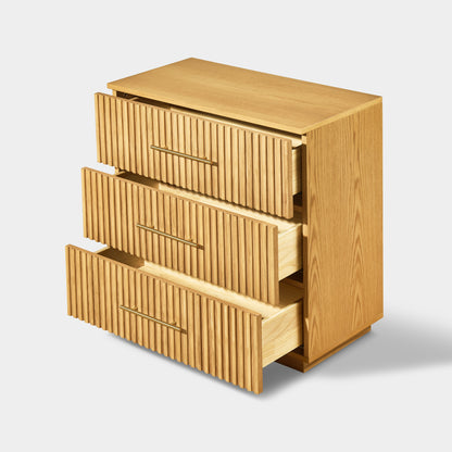 Holt 126" Oak 12-Drawer Chest(Set of 4)