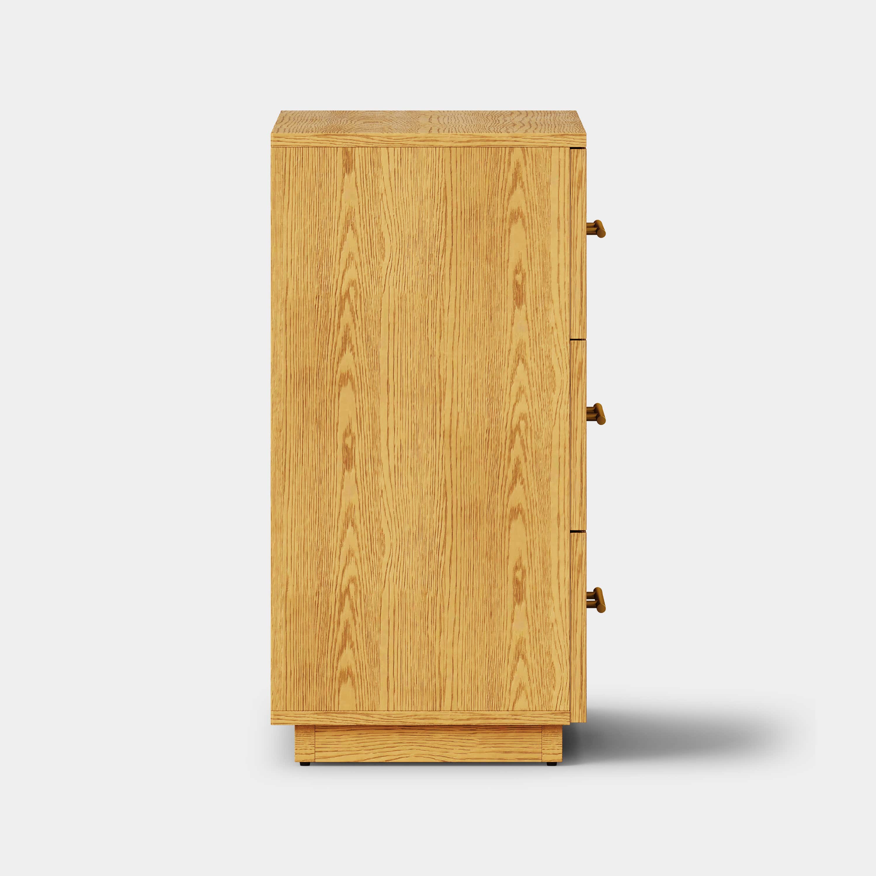 Holt 95" Oak 9-Drawer Chest(Set of 3)