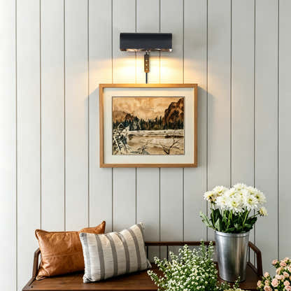 LumiArc Brass Gallery Picture Light 8.1"W