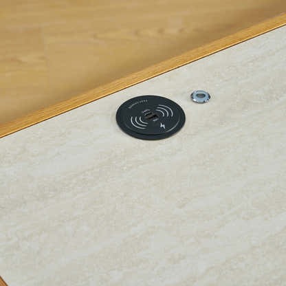 Isla Oak Sintered Stone Nightstand 20" W