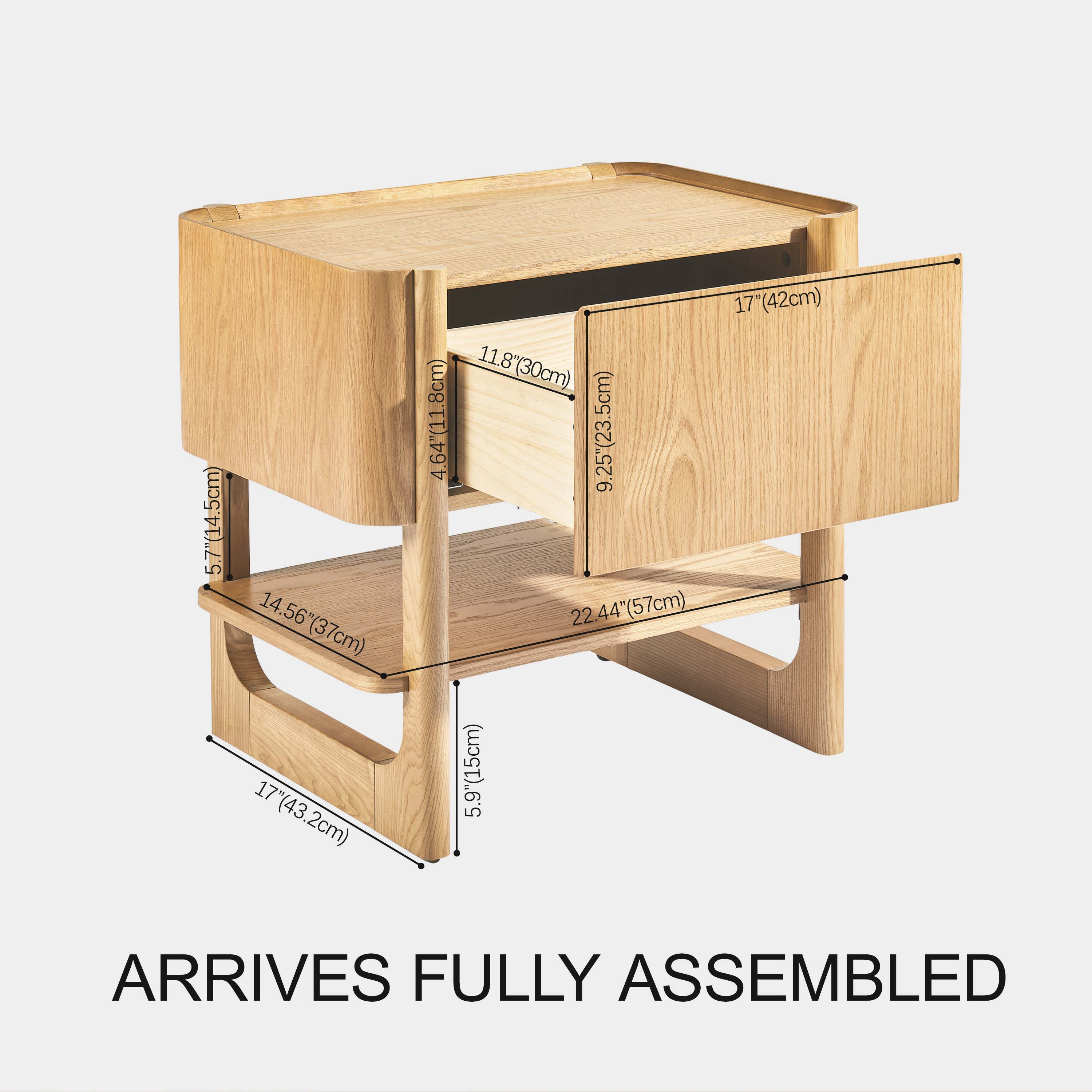 Silas Nightstand 24"