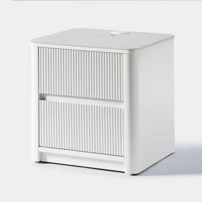 Celia Burnt Stone Nightstand 20"