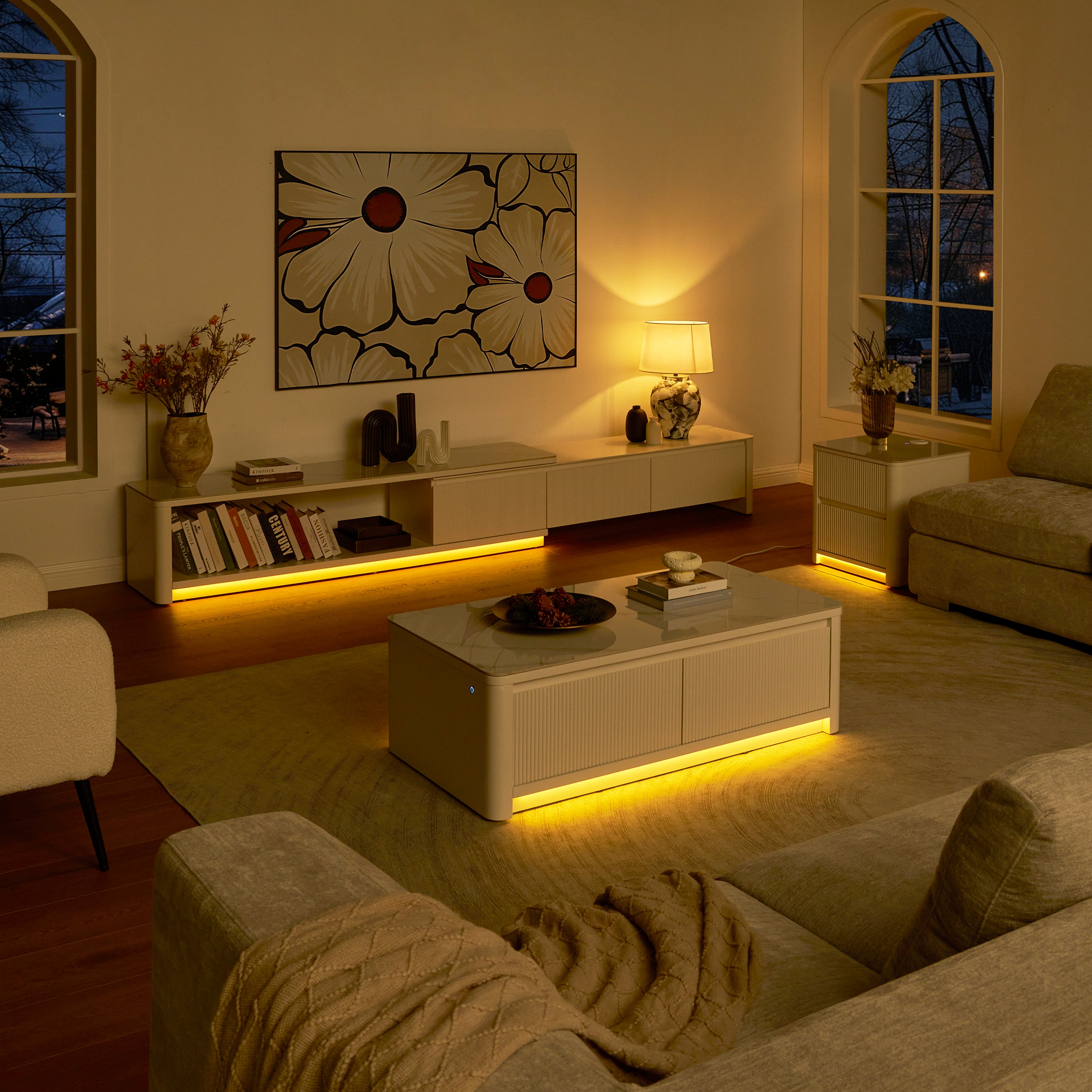 Celia Oak Medienkonsole 71"