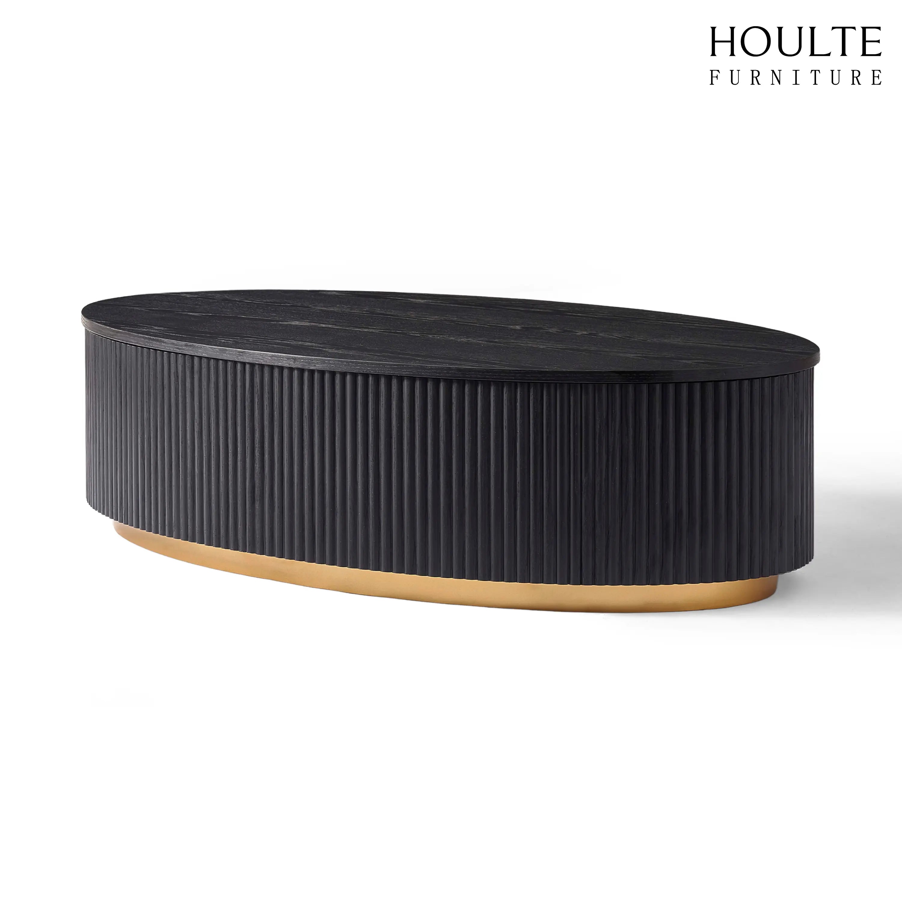 Couchtisch Holton aus Eiche, 139,9 cm hoch