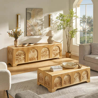 Couchtisch Aurora aus Eiche, 119,4 cm