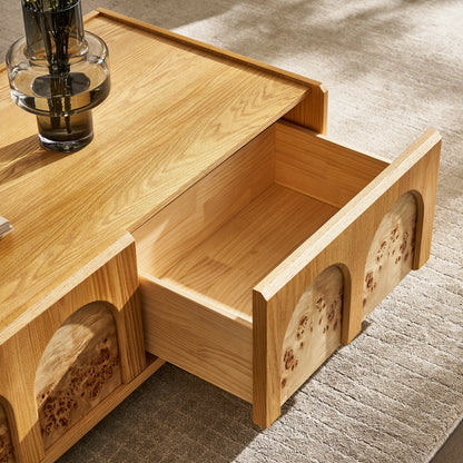 Couchtisch Aurora aus Eiche, 119,4 cm