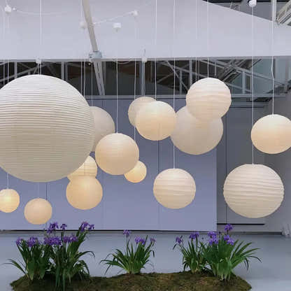 Hikari Paper Ball Pendant Lamp