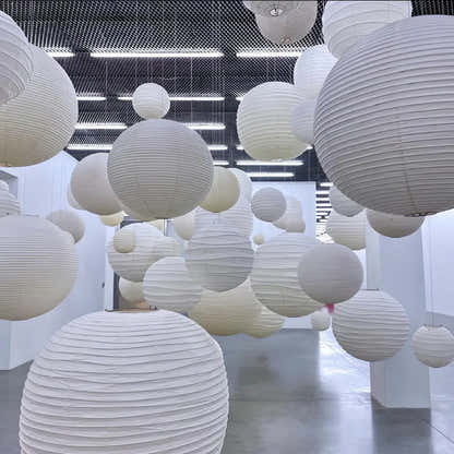 Hikari Paper Ball Pendant Lamp
