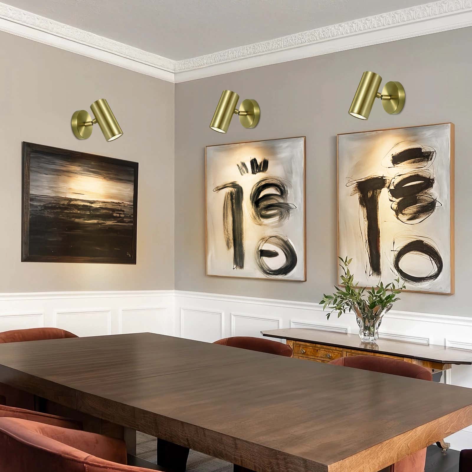 ArtGlow Adjustable Picture Spot Light Wall Sconce 6"H