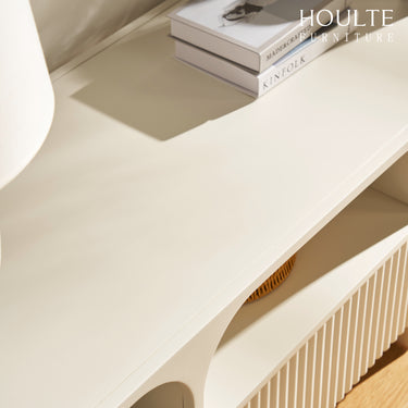 Naru Media Console and Coffee Table Set