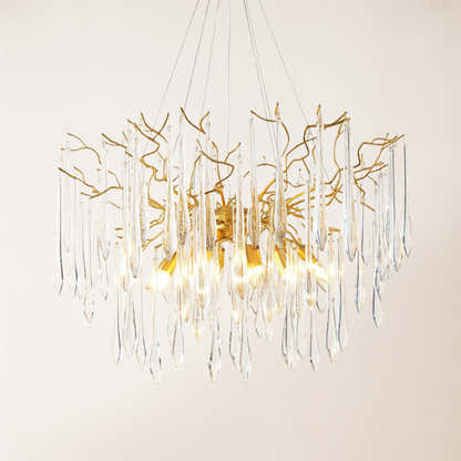 Aurevia Funnel Glass Chandelier