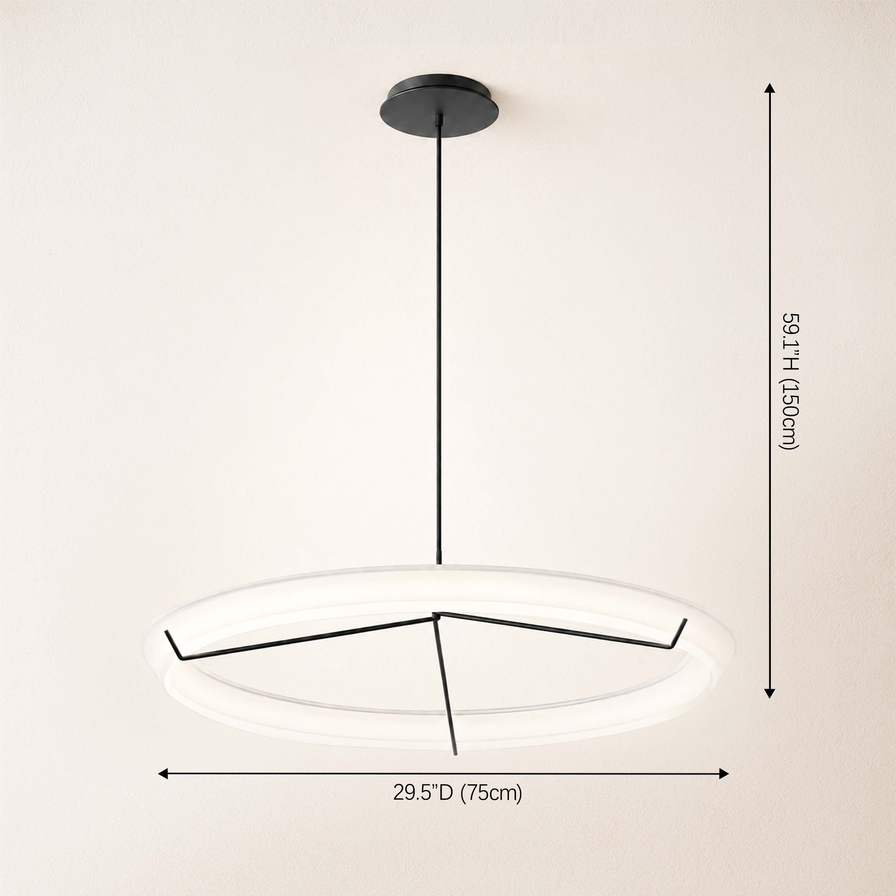 Vellure Acrylic Pendant