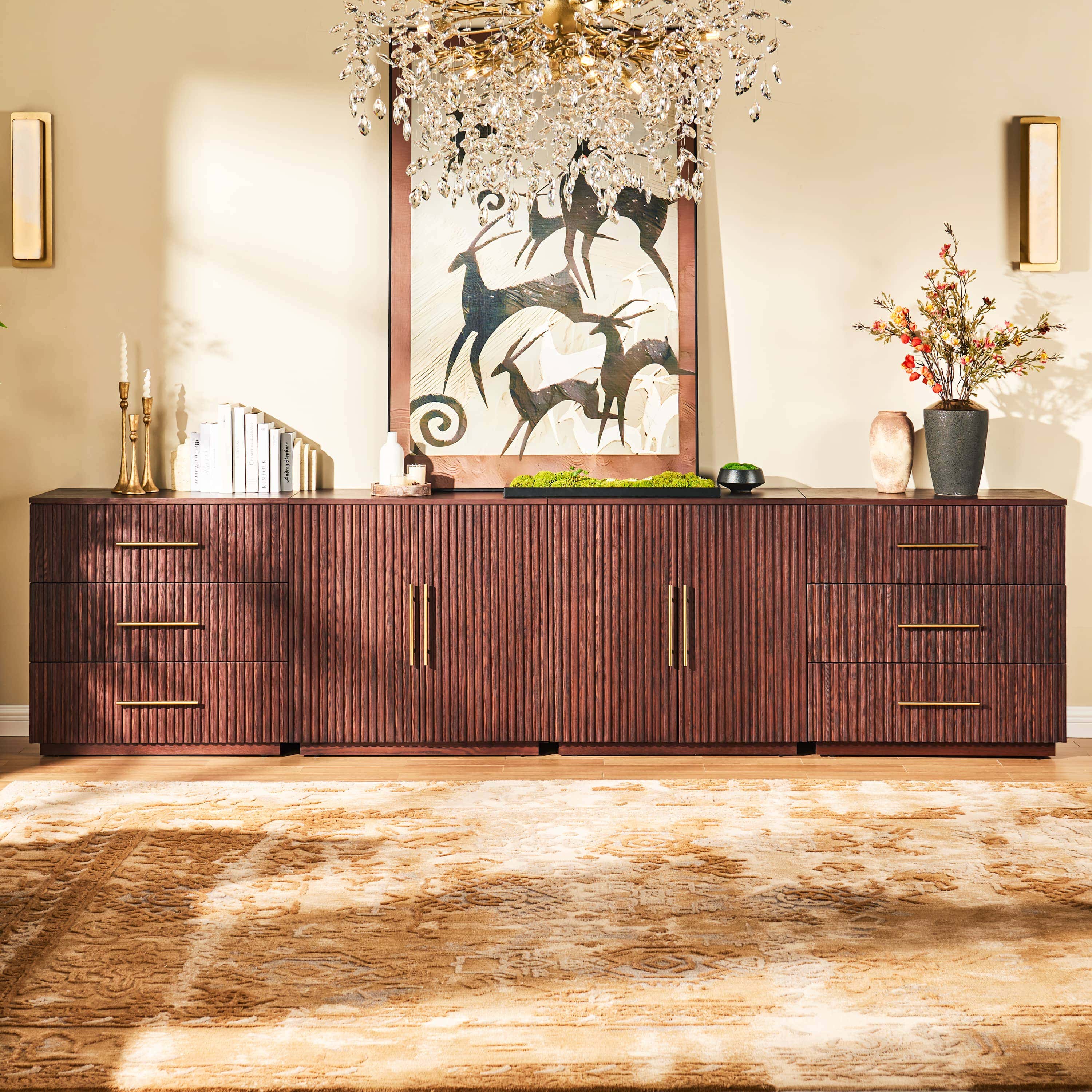 Aurelian Relief Wool-Blend Rug