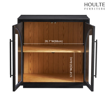 Alvar Arched 63″ Medienkonsole aus Eiche (2er-Set)