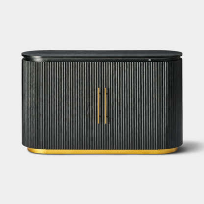 Holton Oak Media Console And Sideboard Set